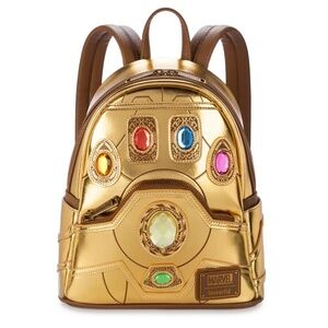Disney Loungefly Marvel Inevitable Infinity Stones Gauntlet Mini Backpack – NEW